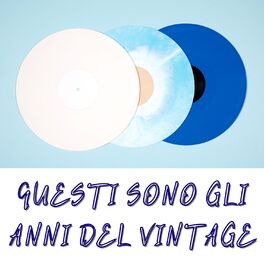 Album cover of Questi sono gli anni del vintage