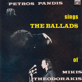 Album cover of Petros Pandis Sings the Ballads of Mikis Theodorakis