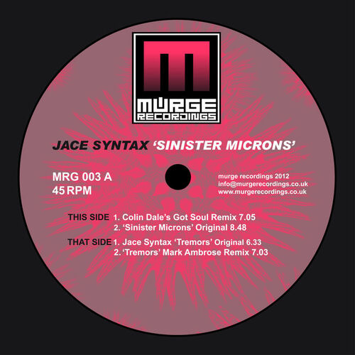 Jace Syntax - Sinister Micron's (Original Mix): listen with lyrics Dee...