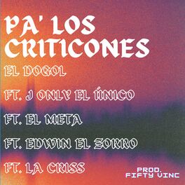 Album cover of Pa' los Criticones