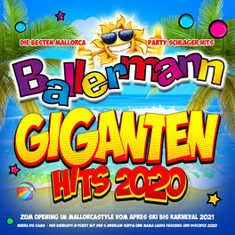 Album cover of Ballermann Giganten Hits 2020 - Die besten Mallorca Party Schlager Hits (Zum Opening im Mallorcastyle vom Apres Ski bis Karneval 2021 - Hurra die Gams - Der Bierkapitän fei