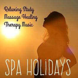Album cover of Spa Holidays - Relaxing Study Massage Healing Therapy Music for Deep Concentration Awareness Wellness Programs with Meditative Spi