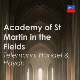 Album cover of Academy of St Martin in the Fields - Telemann, Handel & Haydn