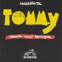 Album cover of The Who's Tommy (Highlights) (Original Broadway Cast Recording)