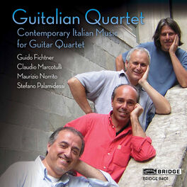 Album picture of Contemporary Italian Music for Guitar Quartet