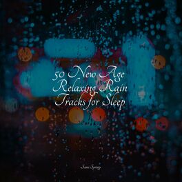 Album cover of 50 New Age Relaxing Rain Tracks for Sleep