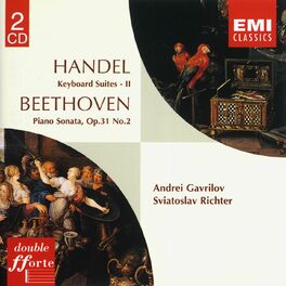 Album cover of Handel: Keyboard Suites Vol. II - Beethoven: Piano Sonata Op.31 No.2