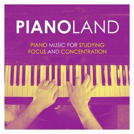 Album cover of Piano Music for Studying, Focus and Concentration