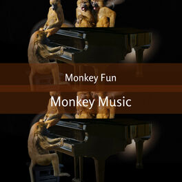 Monkey listening to music video but different song