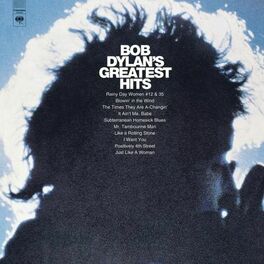 Album cover of Bob Dylan's Greatest Hits