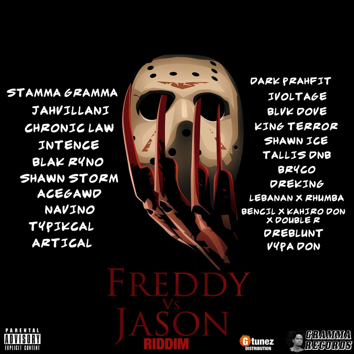 Varios Artistas - Freddy vs Jason Riddim: letras y canciones | Escúchalas en  Deezer