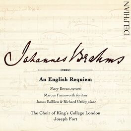 Album cover of Brahms: An English Requiem
