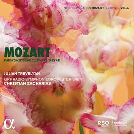 Album cover of Mozart: Piano Concertos Nos. 23 KV 488 & 24 KV 491