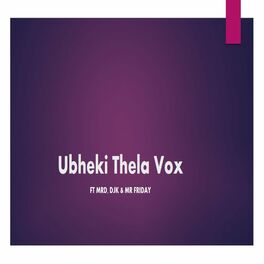 Album cover of Ubheki Thela Vox (feat. MRD, DJK & MR Friday)