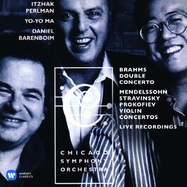 Album cover of Brahms: Double Concerto - Mendelssohn, Stravinsky & Prokofiev: Violin Concertos