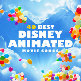 Album cover of 40 Best Disney Animated Movie Songs