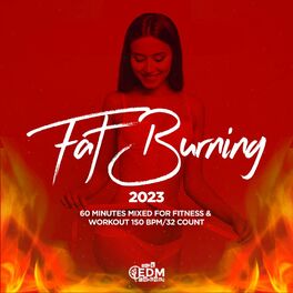Album cover of Fat Burning 2023: 60 Minutes Mixed for Fitness & Workout 150 bpm/32 Count
