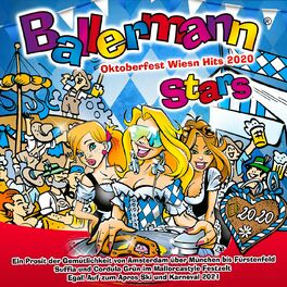 Album cover of Ballermann Stars - Oktoberfest Wiesn Hits 2020 (Ein Prosit der Gemütlichkeit von Amsterdam über München bis Fürstenfeld Suffia und Cordula Grün im 