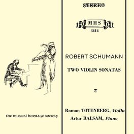 Album cover of Schumann: Two Violin Sonatas