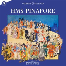 Album cover of HMS Pinafore (New D'Oyly Carte Opera Cast Recording)