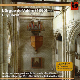 Album cover of Guy Bovet à l'orgue de la Basilique de Valère (1390), The World's Oldest Playable Organ, Vol. 2