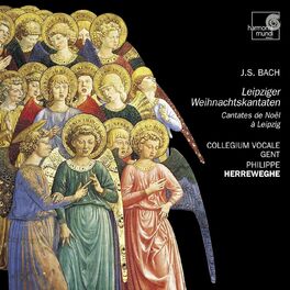 Album cover of J.S. Bach: Christmas Cantatas in Leipzig