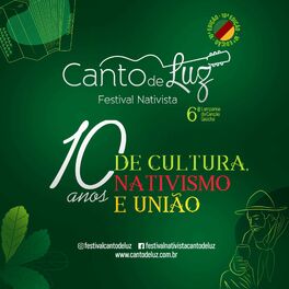 Album cover of Canto de Luz Festival Nativista 10ª Edição (Ao Vivo)