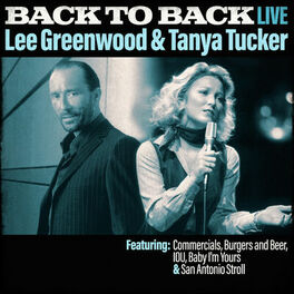 Album cover of Back To Back - Lee Greenwood & Tanya Tucker (Live)