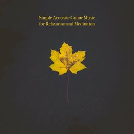 Album cover of Simple Acoustic Guitar Music for Relaxation and Meditation