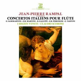 Album cover of Concertos italiens pour flûte: Sammartini, Martini, Galuppi, Pergolesi & Tartini