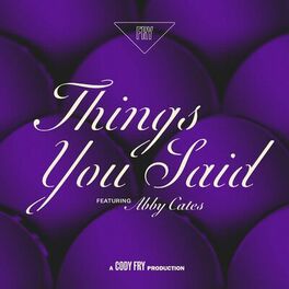 Album cover of Things You Said