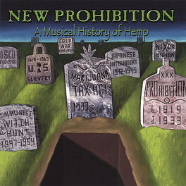 Album cover of New Prohibition, The Musical History of Hemp