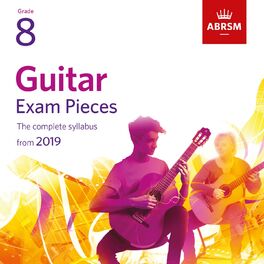 Album cover of Guitar Exam Pieces from 2019, ABRSM Grade 8