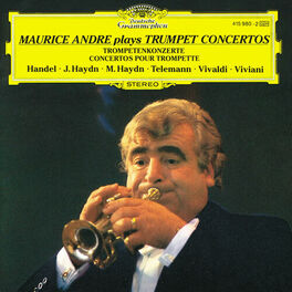 Album cover of Maurice André Plays Trumpet Concerts