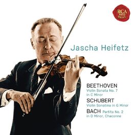 Album cover of Beethoven: Violin Sonata No. 7 in C Minor; Schubert: Violin Sonatina in G Minor; Bach: Partita No. 2 in D Minor, Chaconne