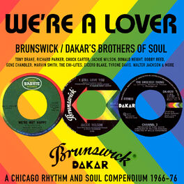 Album cover of We're a Lover - Brunswick / Dakar's Brothers of Soul