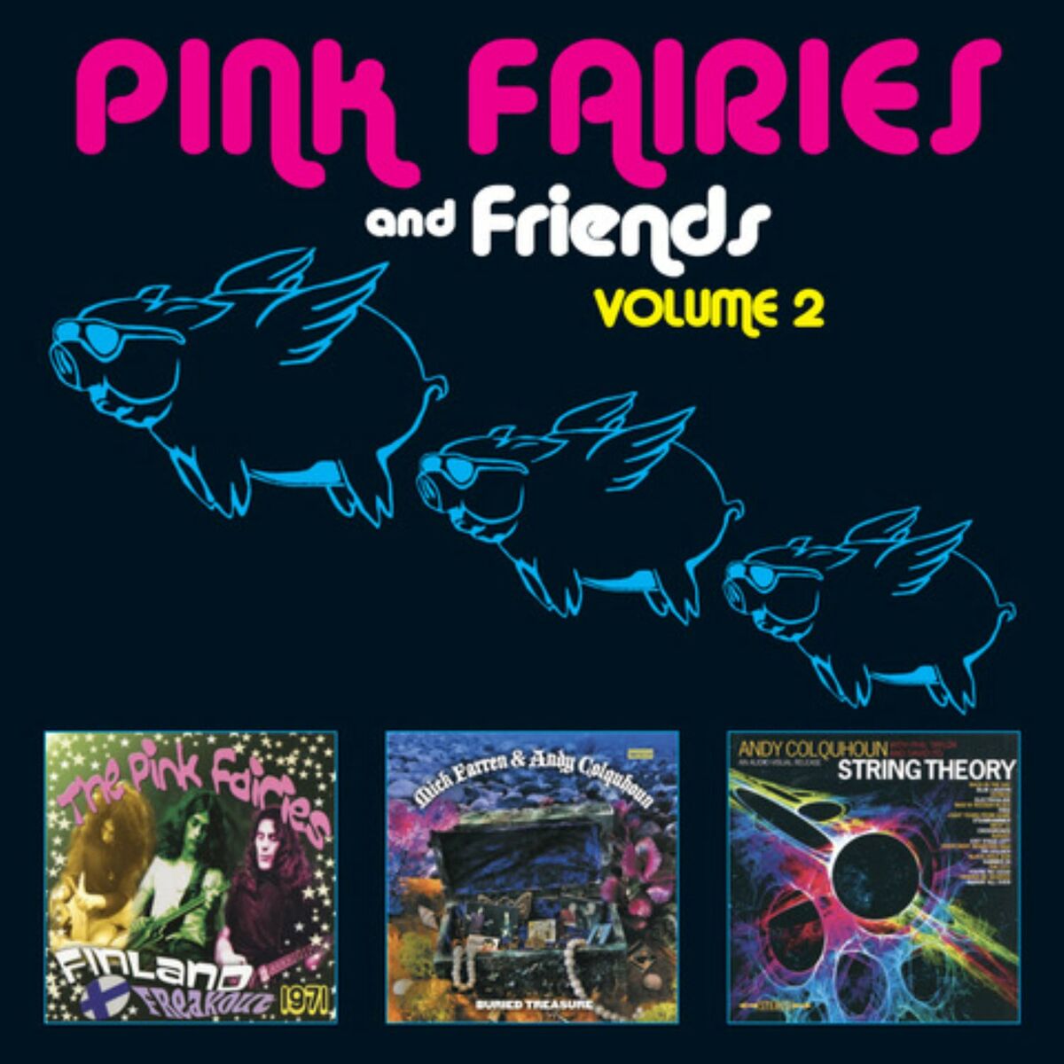 The Pink Fairies: albums