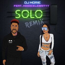 Album cover of Solo (Remix) [feat. HoodCelebrityy]