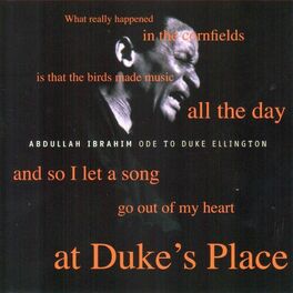 Album cover of Ode to Duke Ellington (At Duke's Place)