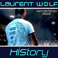 DJ LAURENT WOLF HUGE 35"X25" MOSAIC MONTAGE WALL POSTER 
