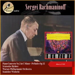 Album cover of Sergei Rachmaninoff: Piano Concerto No.2 in C Minor - Préludes Op.32 (Album of 1959)