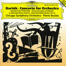 Album cover of Bartók: Concerto for Orchestra; Orchestral Pieces, Op. 12
