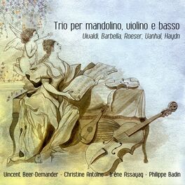 Album cover of Trio per mandolino, violino e Basso