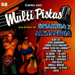 Album cover of Canta Con Multi Pistas los Exitos de Shakira y Alejandra