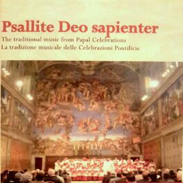 Album cover of Psallite Deo sapienter; the traditional music from Papal Celebrations