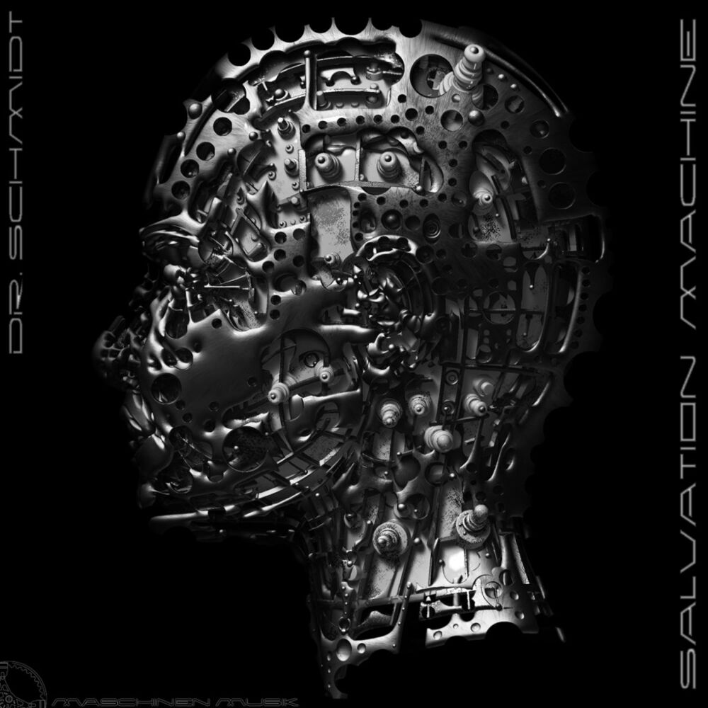 Machining doctor. Киберпанк механизмы. Думающий робот с шестеренками. Шмидт головы.