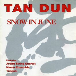 Album cover of Tan Dun: Snow in June