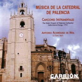 Album cover of Antonio Ródríguez de Hita: Música de la Catedral de Palencia. Canciones Instrumentales