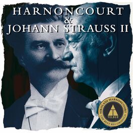 Album cover of Harnoncourt conducts Johann Strauss II