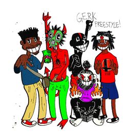 Album cover of Gerk Freestyle (feat. Lil Darkie, Wendigo, Bruhmanegodd, Royalty The Kidd)